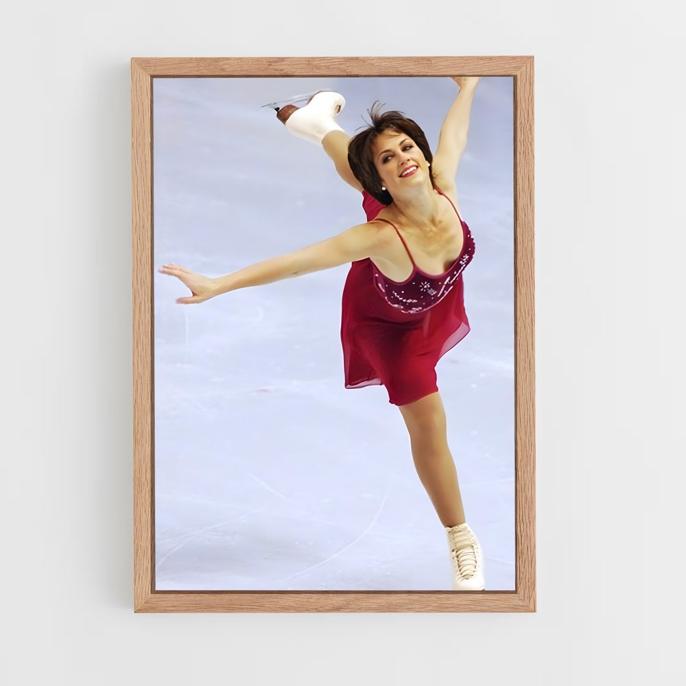 Poster Dorothy de hamill – affiche Patinage artistique (vue 4)